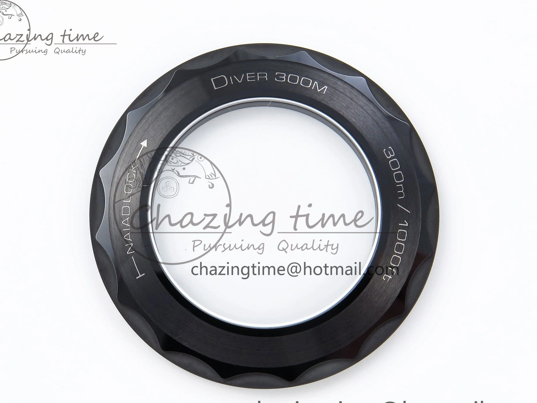 0405 Seamaster 300m 43.5mm Black Ceramic S+F 1:1 Best Edition Black Dial on Black Rubber Strap A WrinkleFree 7731